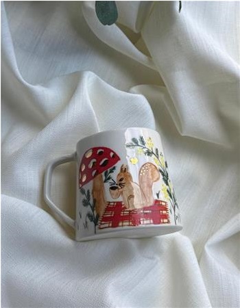 SİNCAP VE FINDIK PORSELEN BARDAK